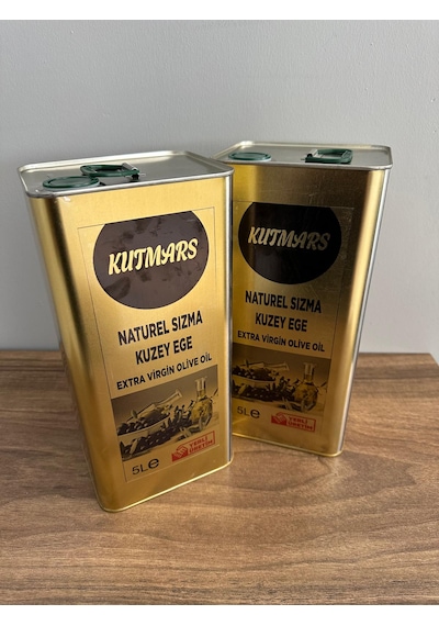 Kutmars Naturel Sızma Kuzey Ege Zeytinyağı 5 L