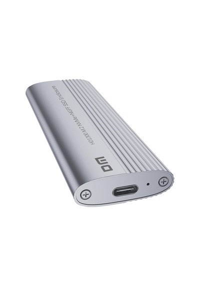 DM HD1300 USB Type-C 3.1 Gen2 M.2 NVMe NGFF SSD Disk Kutusu