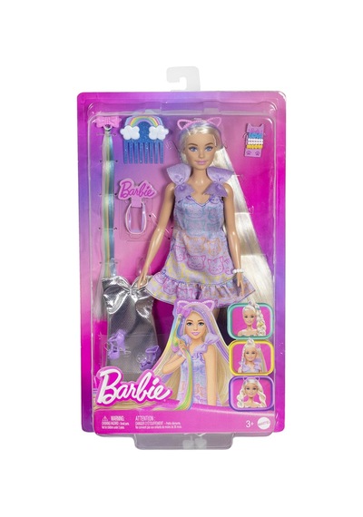 Barbie Upuzun Muhteşem Saçlı Bebekler Saç Tasarım - 4 Adet Tarı