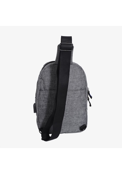 My Valice Smart Bag Usb'Li Çapraz Göğüs Çantası 1505 Gri