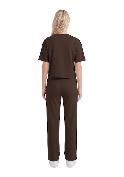 Cottonhıll Premium - Sway Collection Kahverengi Yüksek Bel Modal Hamile Kadın Pantolon