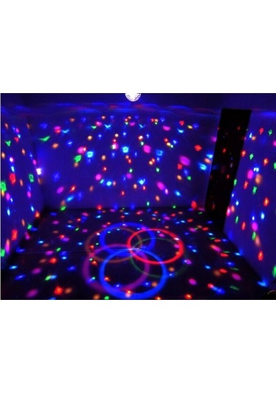 Kumandalı Disko Topu Müzik Çalar Usb Sd Girişli