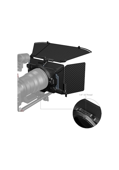 Smallrig 3641 Çok İşlevli Modüler Mat Kutu Φ114mm Temel Kit