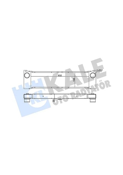 Mercedes Viano Turbo Radyatoru 2.2 Cdi 2004-2013 Kale 375740