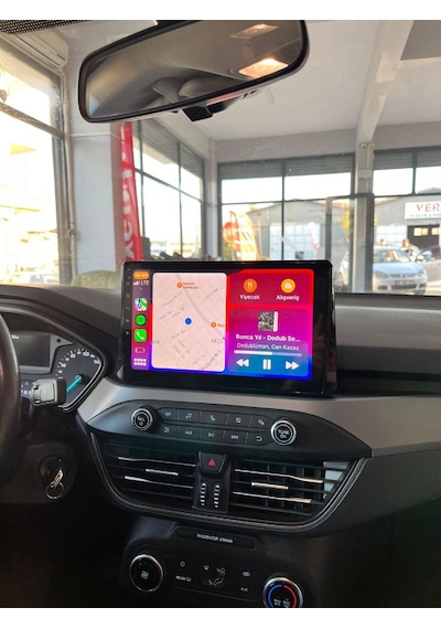 Blueway Ford Focus 5 2019-2022 -9''android Gerçek 4+64 Gb/4 Çek-1.6ghz-ön Kayıt Kamera-wifi-bt-kablosuz Carplay-hd Kamera Hediyeli 9"