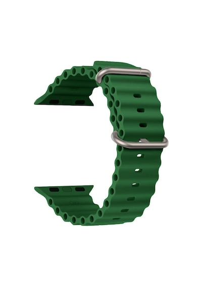 Fitcase Apple Uyumlu  Watch 38/40/41 Mm Ocean Silikon Kordon