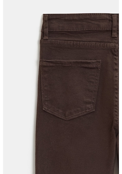 Sââde Kadın Yüksek Bel İspanyol Paça Likralı Jean Pantolon - '70s Style' Flare Jean Kahverengi Sââde Kadın Yüksek Bel İspanyol Paça Likralı Jean Pantolon - '70s Style' Flare Jean Kahverengi