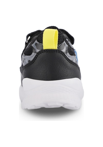 Slazenger KASHI KTN Çocuk Cırt Cırtlı Siyah - Kırmızı Sneaker