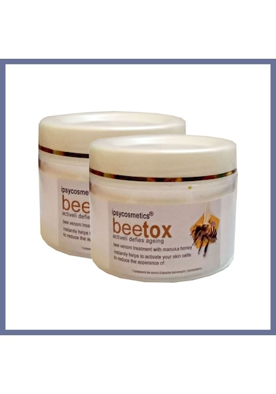 Bezos İpsycosmetics Beetox Doğal Arı Özü - Yüz Cilt Dekolte Boyun Kremi 100 Ml X 2 Adet Dlra