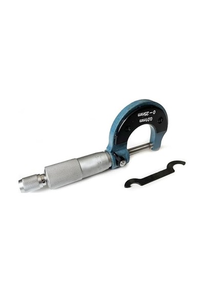 Mikrometre 0-25mm 0.01mm Renkli