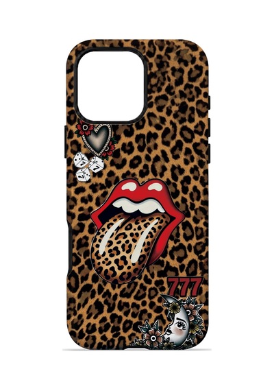 Velvoria Valestra Lucky Leopar Apple Apple iPhone Uyumlu 16 Pro Max Magsafe Koruma Kılıfı Valestra Magline - Lucky Leopar