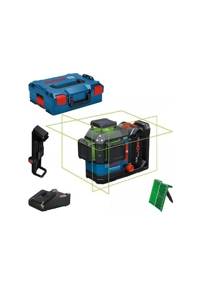 Bosch Gll 18v-120-33 Cg Procore 4 Ah Akülü Yeşil Çizgi Lazeri 0601065100