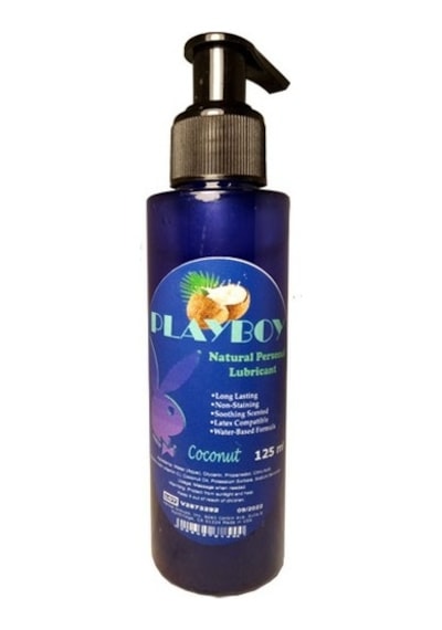 Playboy Hindistan Cevizli Doğal 125ml / Playboy Coconut Flavored Natural Personal Lubricant 125ml