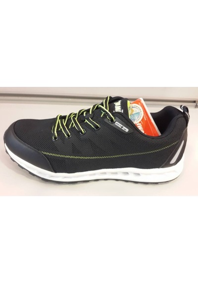 Jump 10259 A-Black Neon Green Yürüyüş Koşu Tenis Spor Ayakkabı Siyah