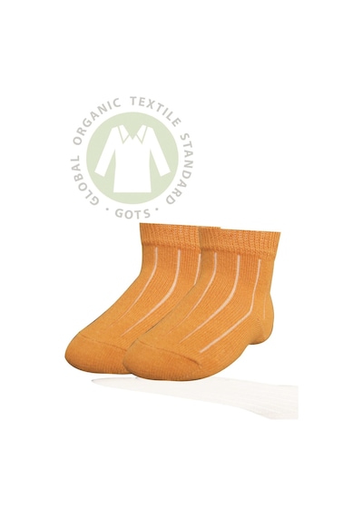 Bibaby Biorganik Simple Bebe Çorap 68368 Hardal