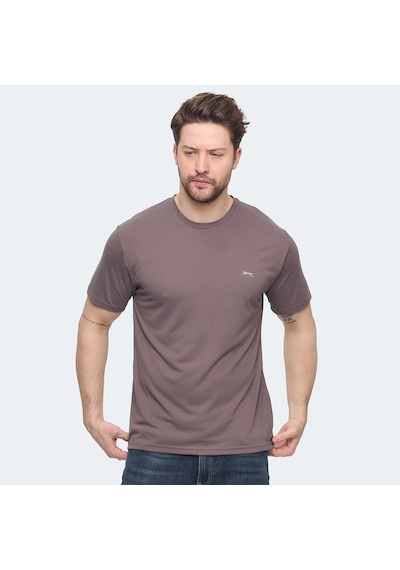 Slazenger  KRATER Erkek Kahve Tişört