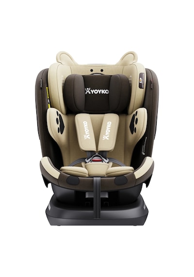 Yoyko Bear 360° Dönebilir Yatabilir Isofix 0-36 KG Oto Koltuğu