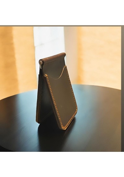 Parla Leather Cavana El Yapımı Hakiki Deri Erkek Cüzdan Taba