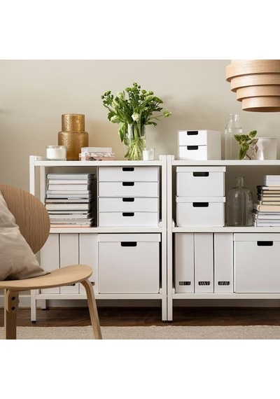 Ikea Fjäderharv Dosyalık, Beyaz, 2 Adet