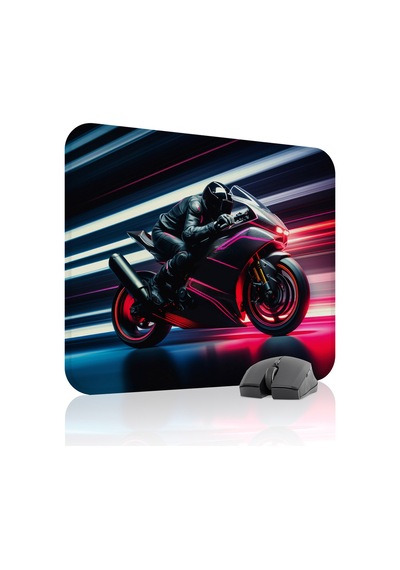 Motorsiklet Kaymaz Dikişli Kauçuk Oyuncu Mousepad V3 - 48x40 Xl Gaming Mouse Pad Fare Altlığı