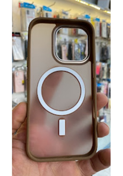 Apple Uyumlu iPhone16 Pro Kamera Korumalı Mat Magsafe Wireless Şarj Destekli Renkli 45671