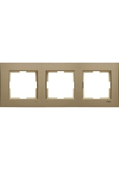 Viko Artline Novella Bronz Üçlü Çerçeve - 92190623
