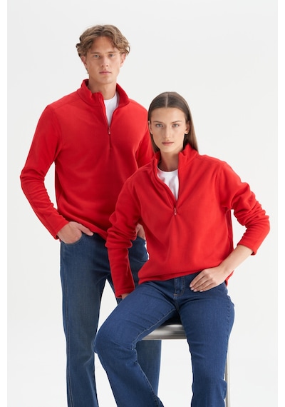 AC&Co / Altınyıldız Classics Anti-Pilling Tüylenme Yapmayan Bato Yaka Erkek Polar Sweatshirt 4A5221100016KMZXXL Kırmızı AC&Co / Altınyıldız Classics Anti-Pilling Tüylenme Yapmayan Bato Yaka Erkek Polar Sweatshirt 4A5221100016KMZXXL Kırmızı