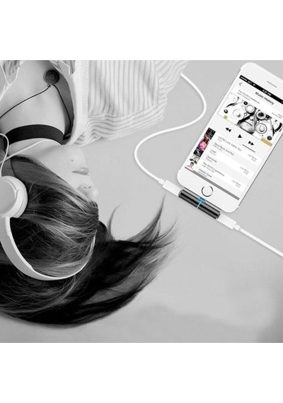 Apple Uyumlu iPhone Bluetoothlu Kulaklık Dönüştürücü Lighting & Aux 3.5Mm