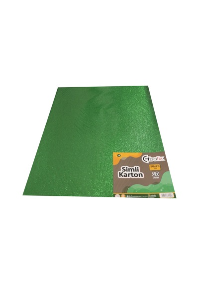 Bafix Simli Karton 50x70 Yeşil