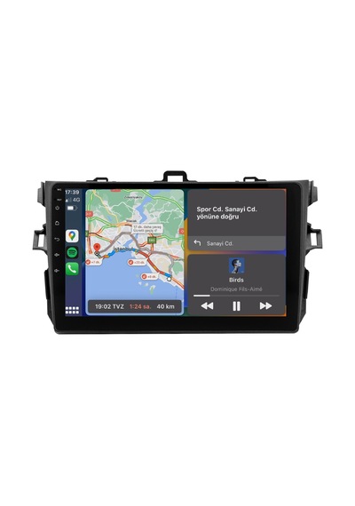 Toyota Corolla Android Multimedya Sistemi 2008-2012 Crv-4543xr