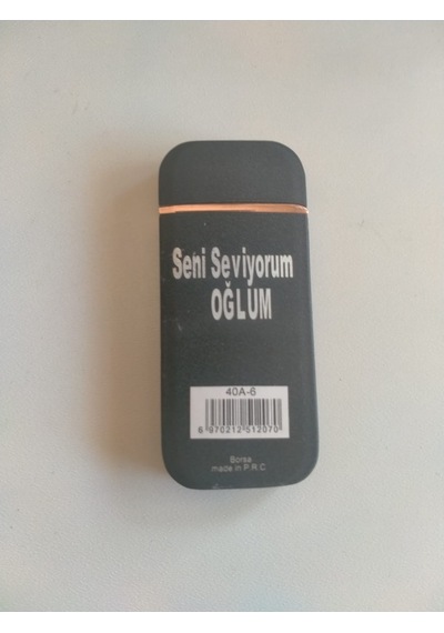 Mrchediyesepeti Çakmak Kişiye Özel İsim Yazılı Ve Mdf Tasarım Kutulu No:59