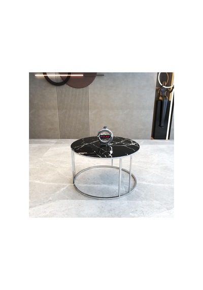 Lioon Art Gümüş Metal Ayaklı Temperli Cam Orta Sehpa Krom Lioon Art Gümüş Metal Ayaklı Temperli Cam Orta Sehpa Krom