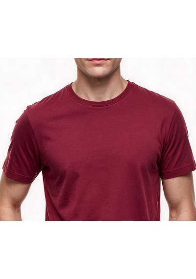 İntersivin Erkek T-shirt T-05 Bordo