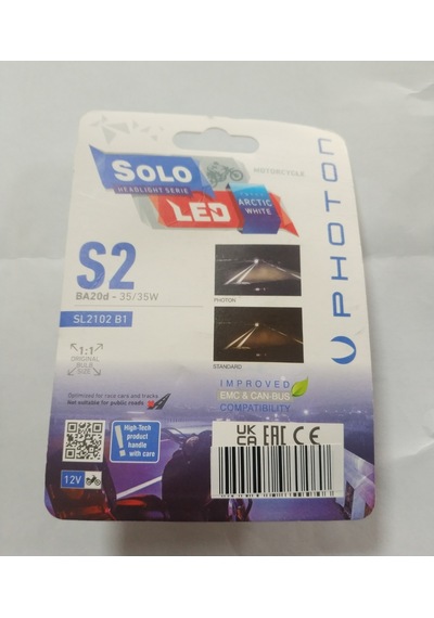 Photon Solo S2 Led 12v Blıster Ambalaj Boshc Tipi