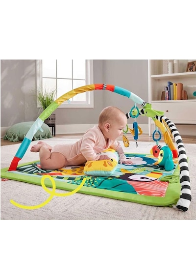 Fisher-Price HJW08 3ü1 Arada Yağmur Ormanı Jimnastik Merkezi