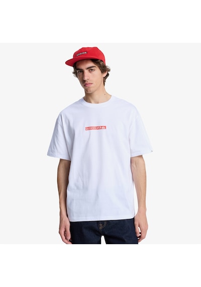 Quiksilver Dna Clicker Erkek Beyaz T-shirt Eqyzt08207