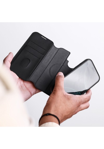 Vonmahlen Apple iPhone Uyumlu 17 Pro Max Like Folio Siyah