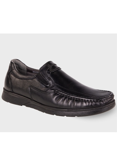 Forelli Zeke-h Erkek Siyah 40-45 Deri Comfort Ayakkabı
