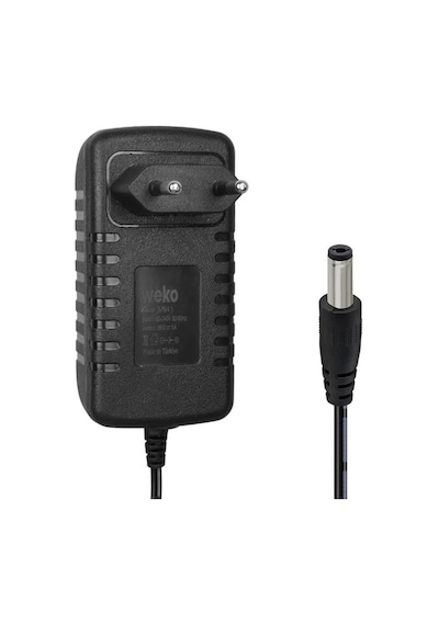 Weko Wk-37841 Yerli Üretim 36 Volt - 1 Amper 5.5 2.5 Mm Uçlu Priz Tipi Adaptör
