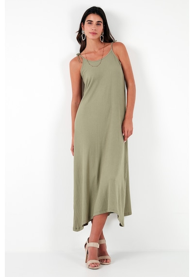 Lela Bayan Elbise 5865732 Olive Olive