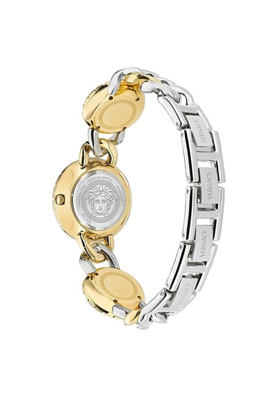 Versace Greca Stud Icon 28 Mm Quartz Saat Vrscve0q00325 Gri