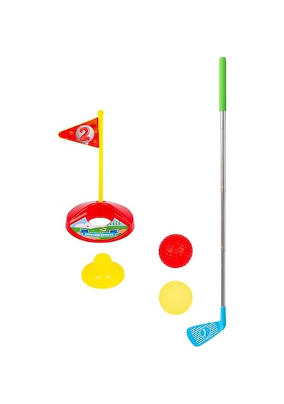 Minyatür Mini Golf Seti Çok Renkli