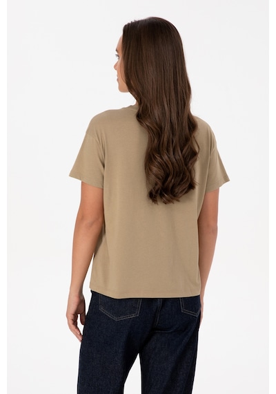 U.S. Polo Assn. U.s. Polo Assn. Kadın Haki Tişört 50320031-vr027