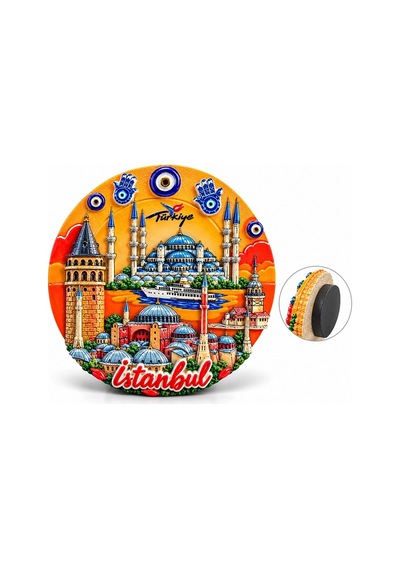 İstanbul Temalı Polyester Magnet Alk5861