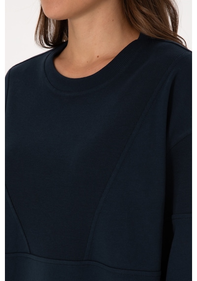 U.S. Polo Assn. Kadın Lacivert Pamuklu Bisiklet Yaka Sweatshirt 50314170-VR033