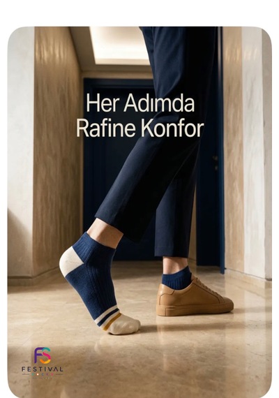 Festival Socks Erkek Patik Çorap 5'li Set Pamuklu Nefes Alan Esnek Günlük Sneaker Çorap 40-44 Çok Renkli