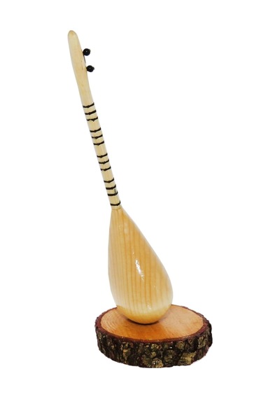Pandura Müzik Hediyelik Masaüstü Mini Bağlama