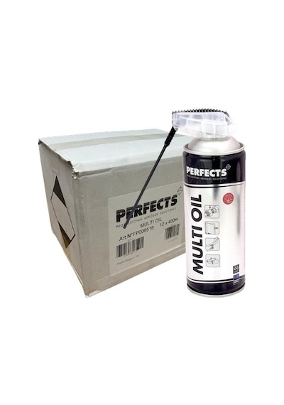 Perfects Multi Oil Çok Amaçlı Pas Önleyici Yağ Spreyi 12 x 400 ML