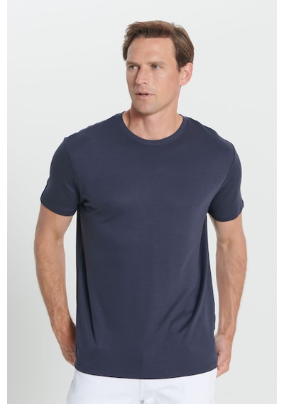 AC&Co / Altınyıldız Classics Erkek Lacı Yumuşak Dokulu Slim Fit Dar Kesim Bisiklet Yaka Tişört Lacı AC&Co / Altınyıldız Classics Erkek Lacı Yumuşak Dokulu Slim Fit Dar Kesim Bisiklet Yaka Tişört Lacı