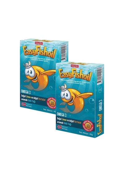EasyFishoil 30 Jel Tablet 2 Adet